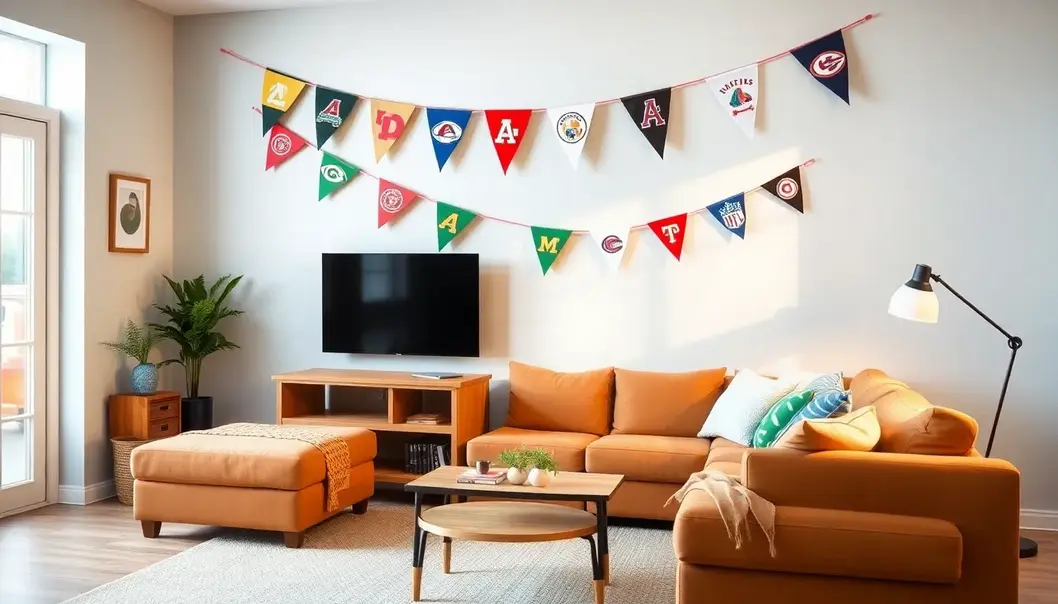 Score Big: DIY Sports-Themed Weekend Projects for Beginners Craft your team pride with a vibrant sports pennant banner.